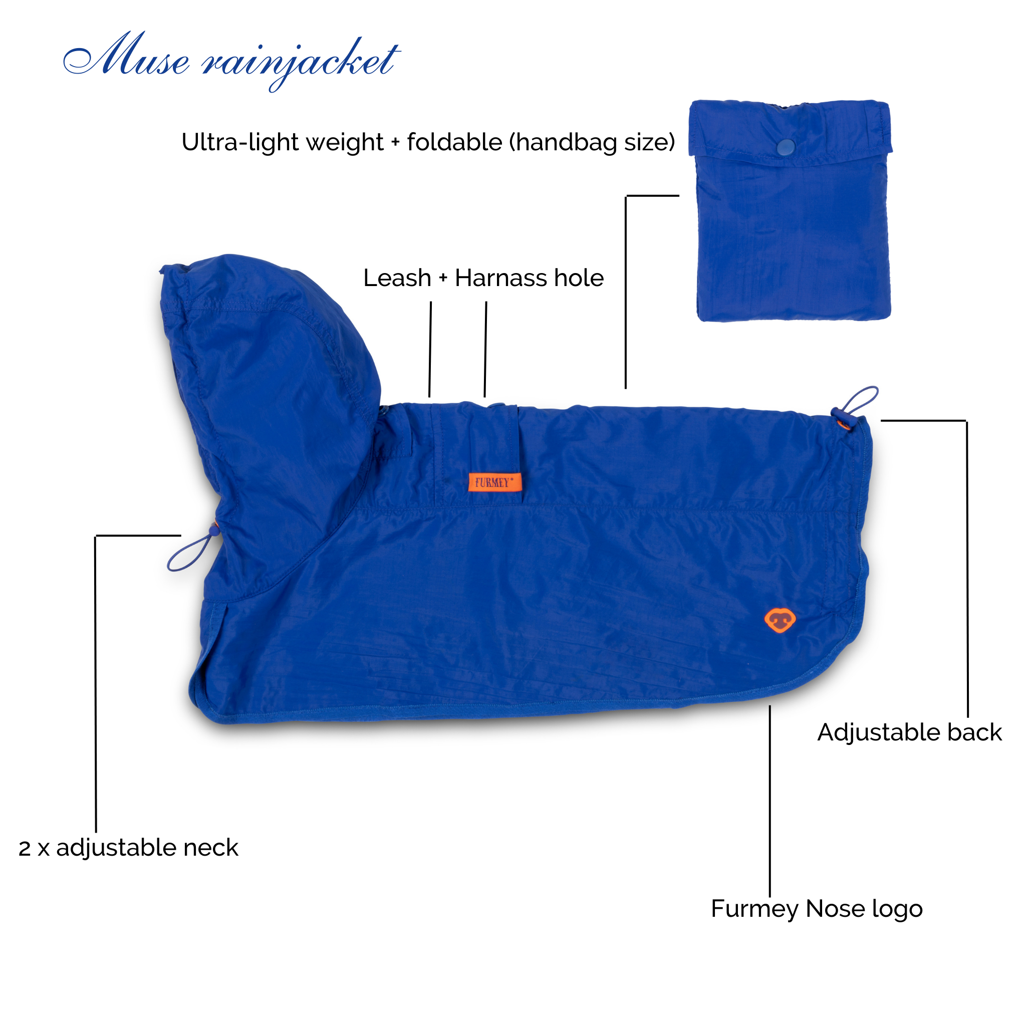 Muse rainjacket Romeo
