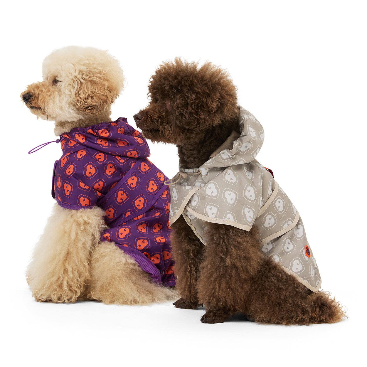 Dog Raincoat Figaro Beige