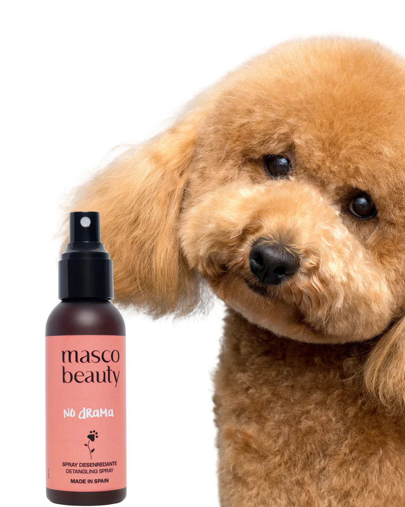 Introducing "NO DRAMA" Detangling Spray: The Solution for Tangled Pet Hair