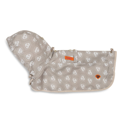 Dog Raincoat Figaro Beige