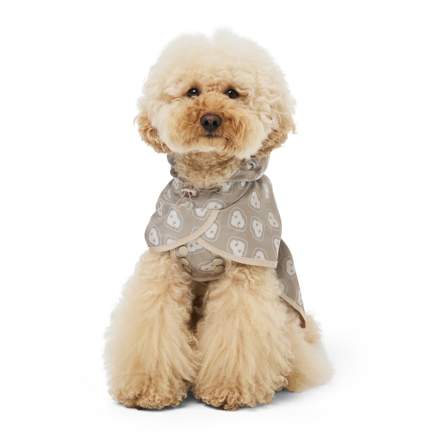 Dog Raincoat Figaro Beige