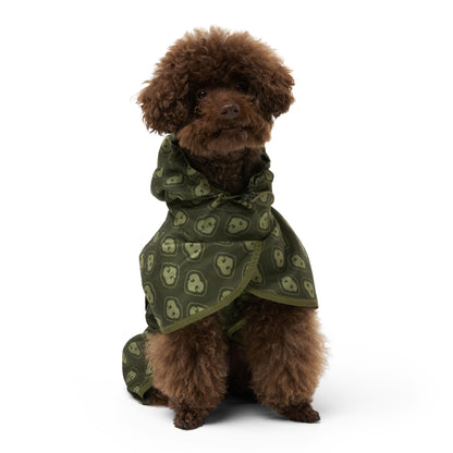 Dog Raincoat Neverland Green